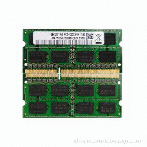 Lifetime warranty DDR3 2GB RAM laptop work, w/motherboards in large stock, 128MB*8 16 chips, tested
